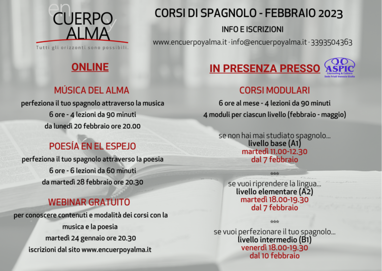 ASPIC_corsi spagnolo febbraio 2023