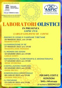 Scopri di più sull'articolo Laboratori Olistici: Calendario